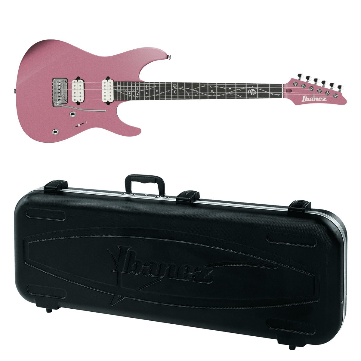 Ibanez TOD10 Tim Henson Signature Guitar Metallic Mauve + Ibanez Case BRAND NEW