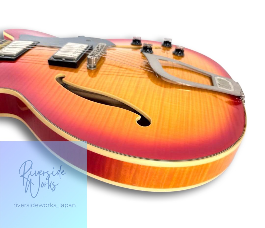 Rare Mint HAGSTROM VIKING DELUXE Semi-Hollow