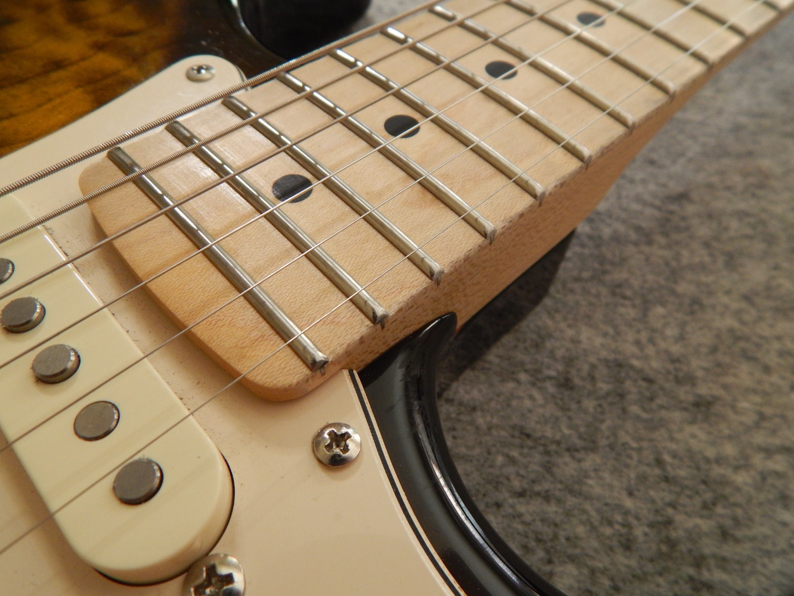 Quilted Maple Warmoth Stratocaster USA