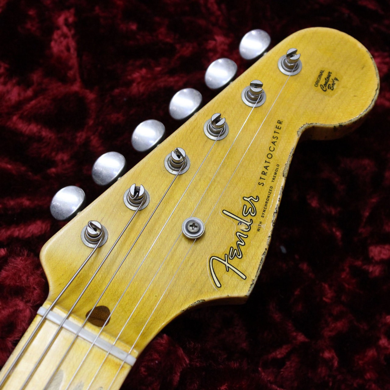 Fender Custom Shop 1955 Stratocaster Heavy Relic Wide Fade Chocolate 2TSB 2018