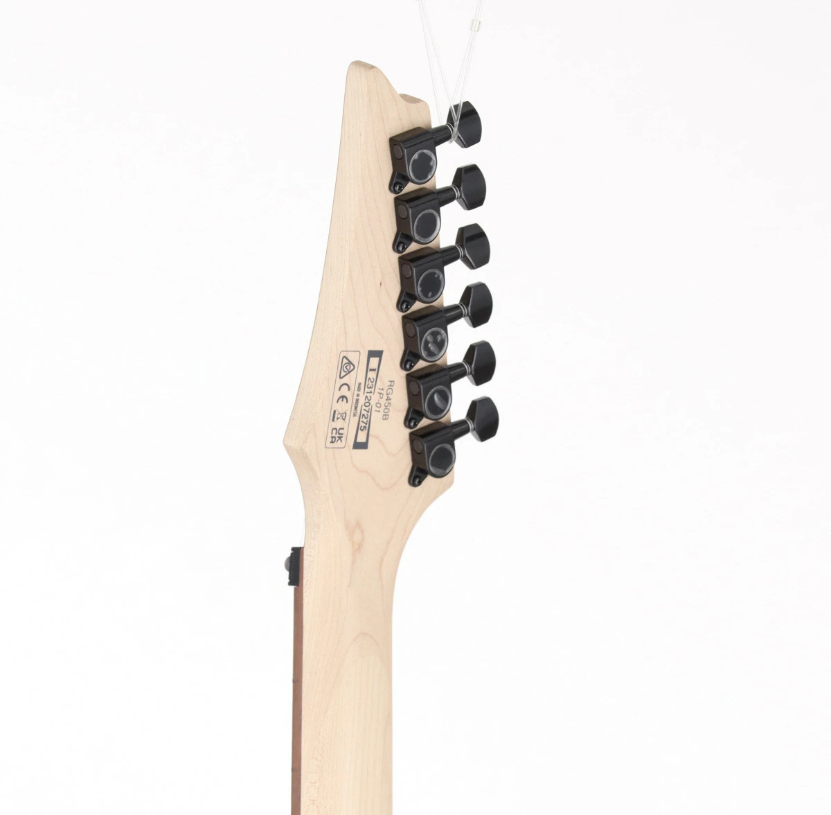 Ibanez/Rg450B-Wk Made Of Weathered Black 2023 3.4Kg S/N I231207275