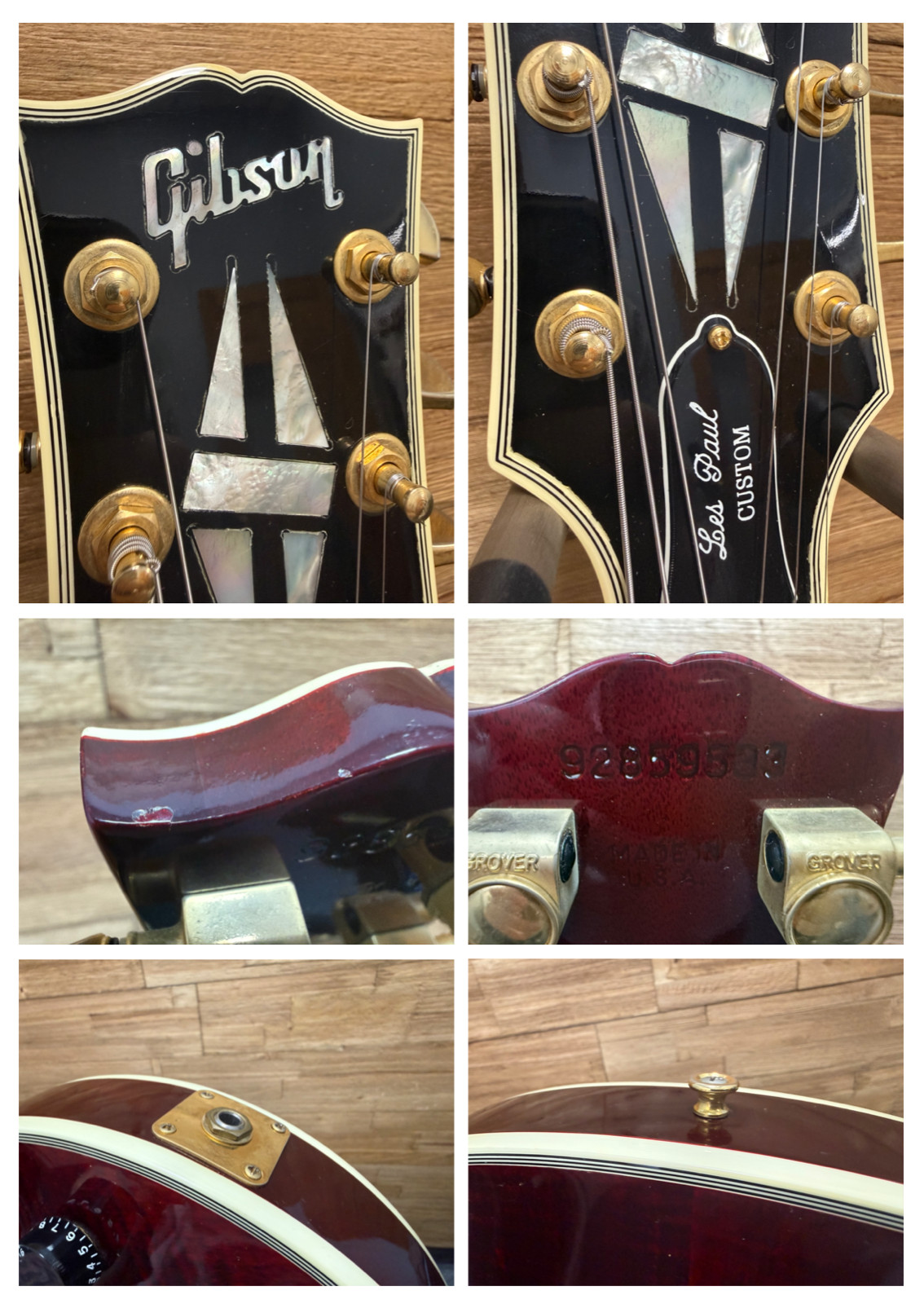 Gibson Les Paul Custom Premium Plus Guitar 1999- USA- Wine Red Flame Top w/OHSC