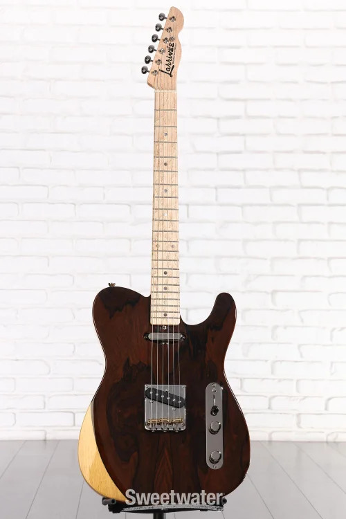 Larrivee Baker-T Pro Electric Guitar, “Standard U” Neck – Natural Ziricote