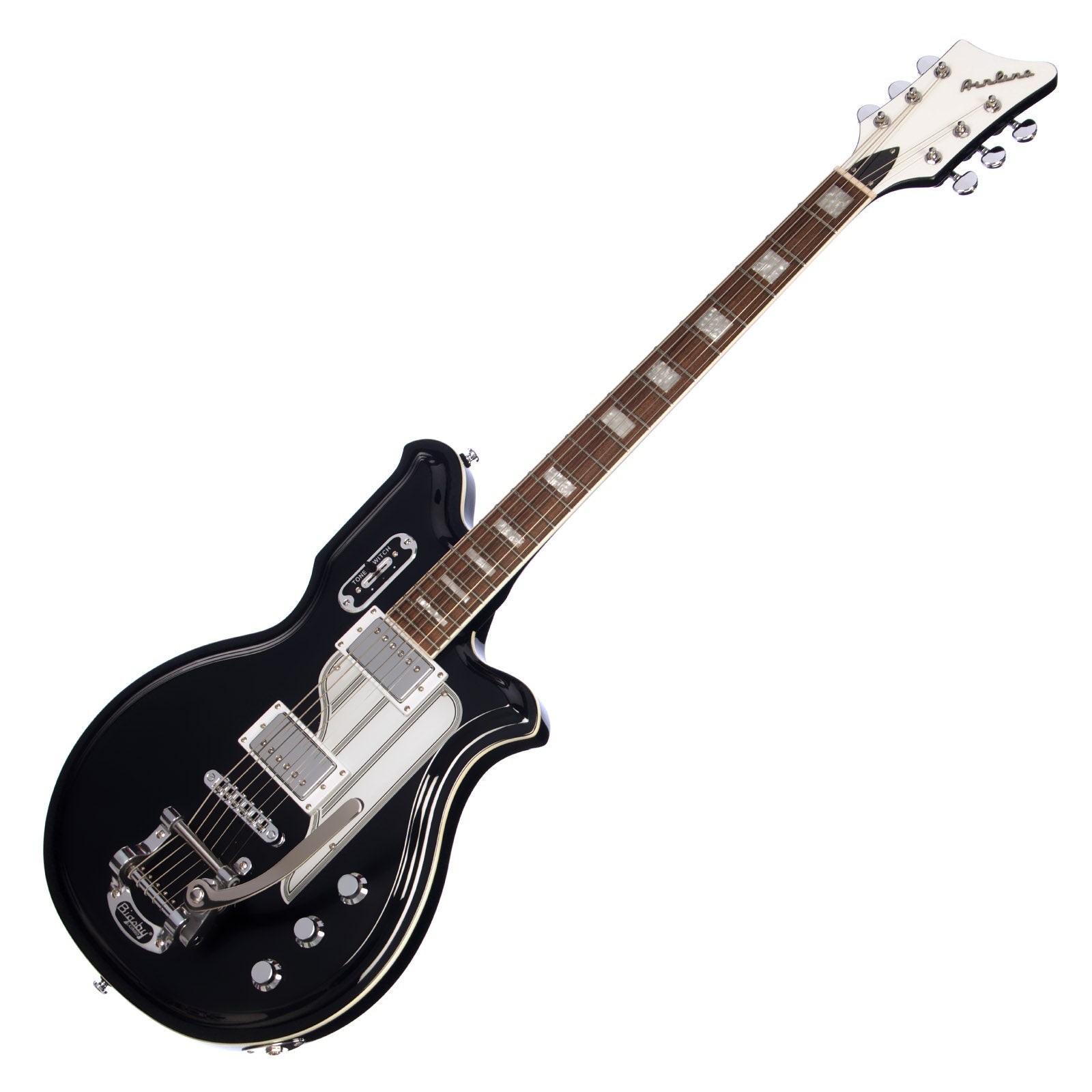 Airline Guitars MAP Baritone DLX Black