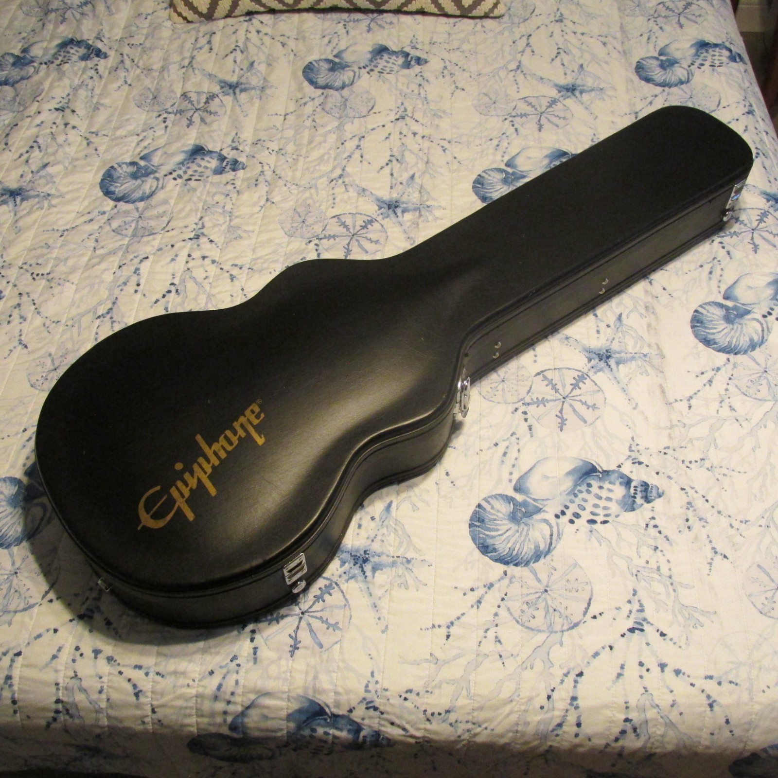 Les Paul Custom Prophecy Plus Epiphone Shop Original Case Black/Green