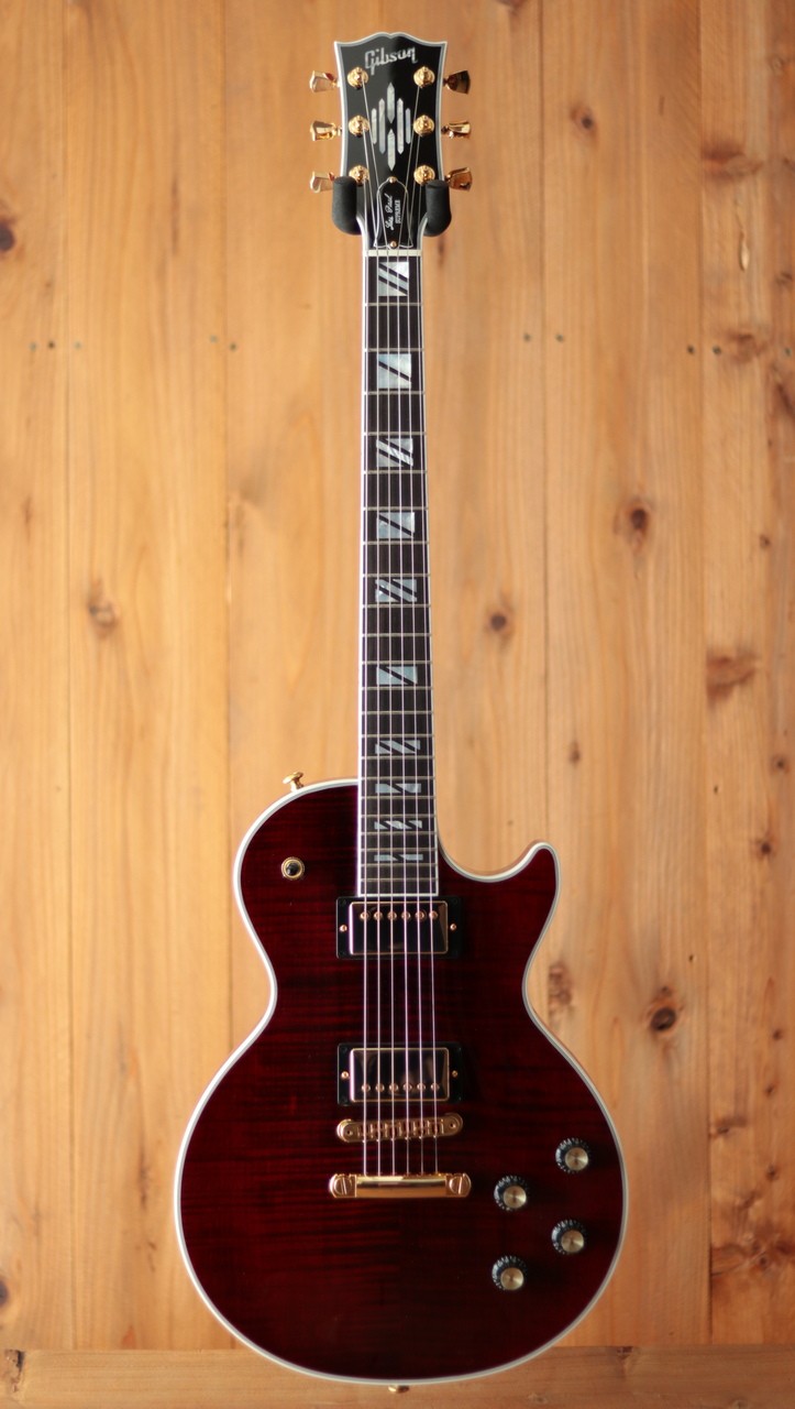 Gibson Les Paul Supreme Dark Wine Red with hard case