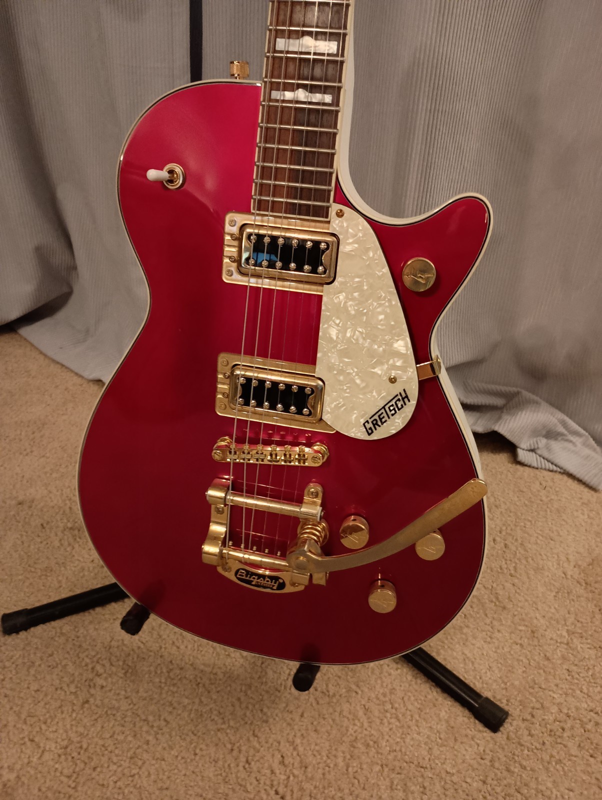Gretsch Limited Edition Pro Jet Candy Apple Red w/Gretsch hard case G5434TG