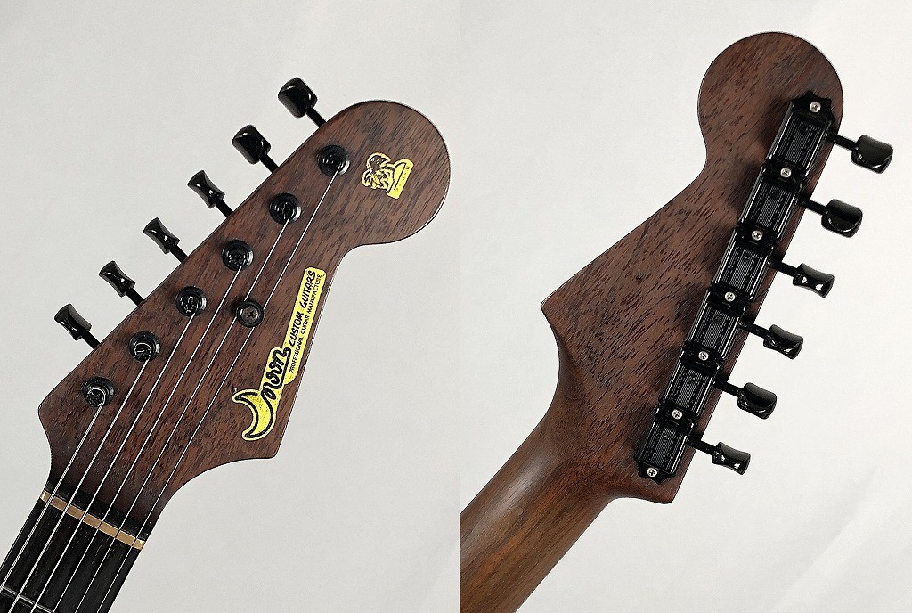 Moon ST-189 NATURAL Oil FINISH Electric Guitar Used Product Shipping From Japan