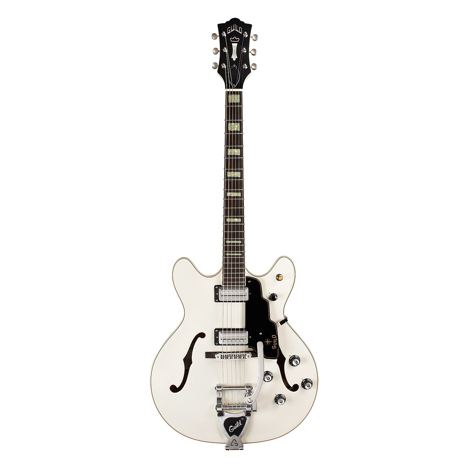 Guild Starfire V Semi-Hollow Electric Guitar w Guild Vibrato Tailpiece – B-Stock