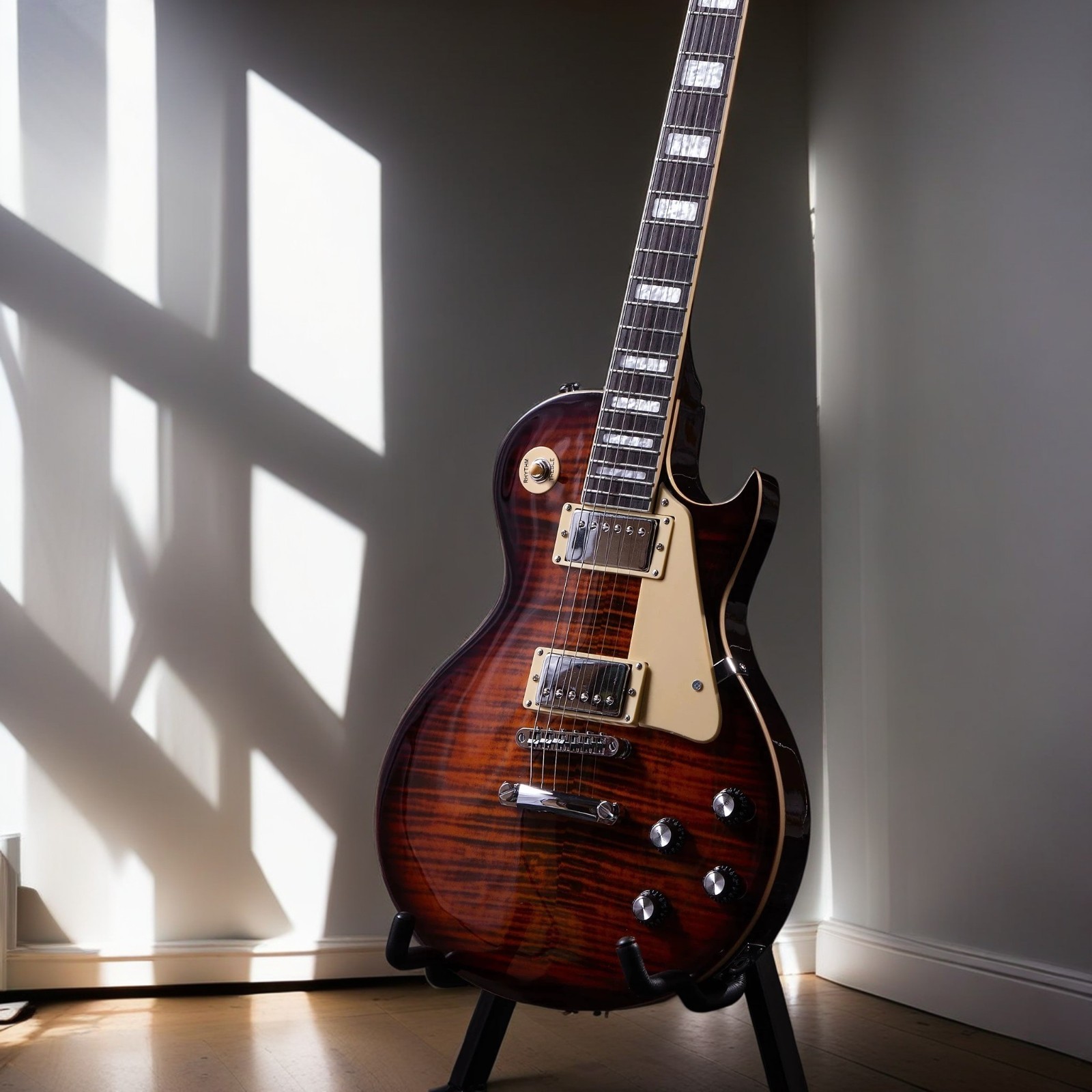 GROTE Guitar Solid Body Electric Guitar with Gigbag LPYS-006 (VS)