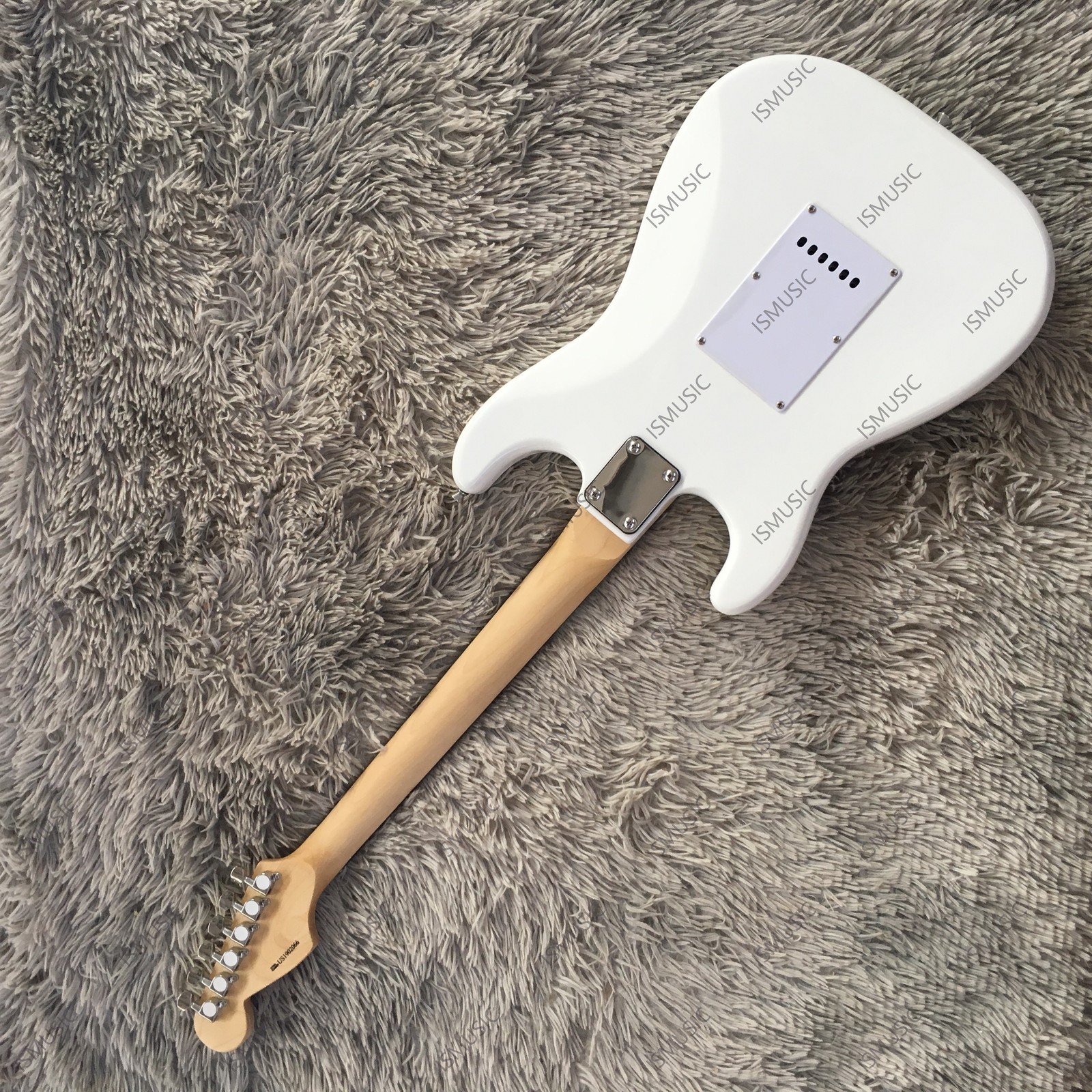 STG Solid body Electric Guitar Stainless Steel Frets Quilted Maple Top Veneer