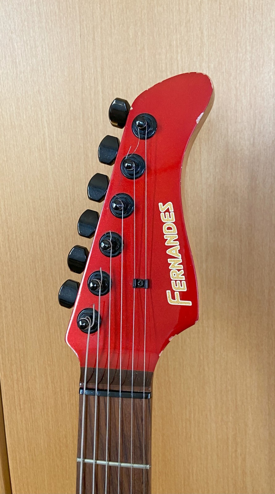 Fernandes SFR-50 Electric Guitar Red Used free shipping from japan