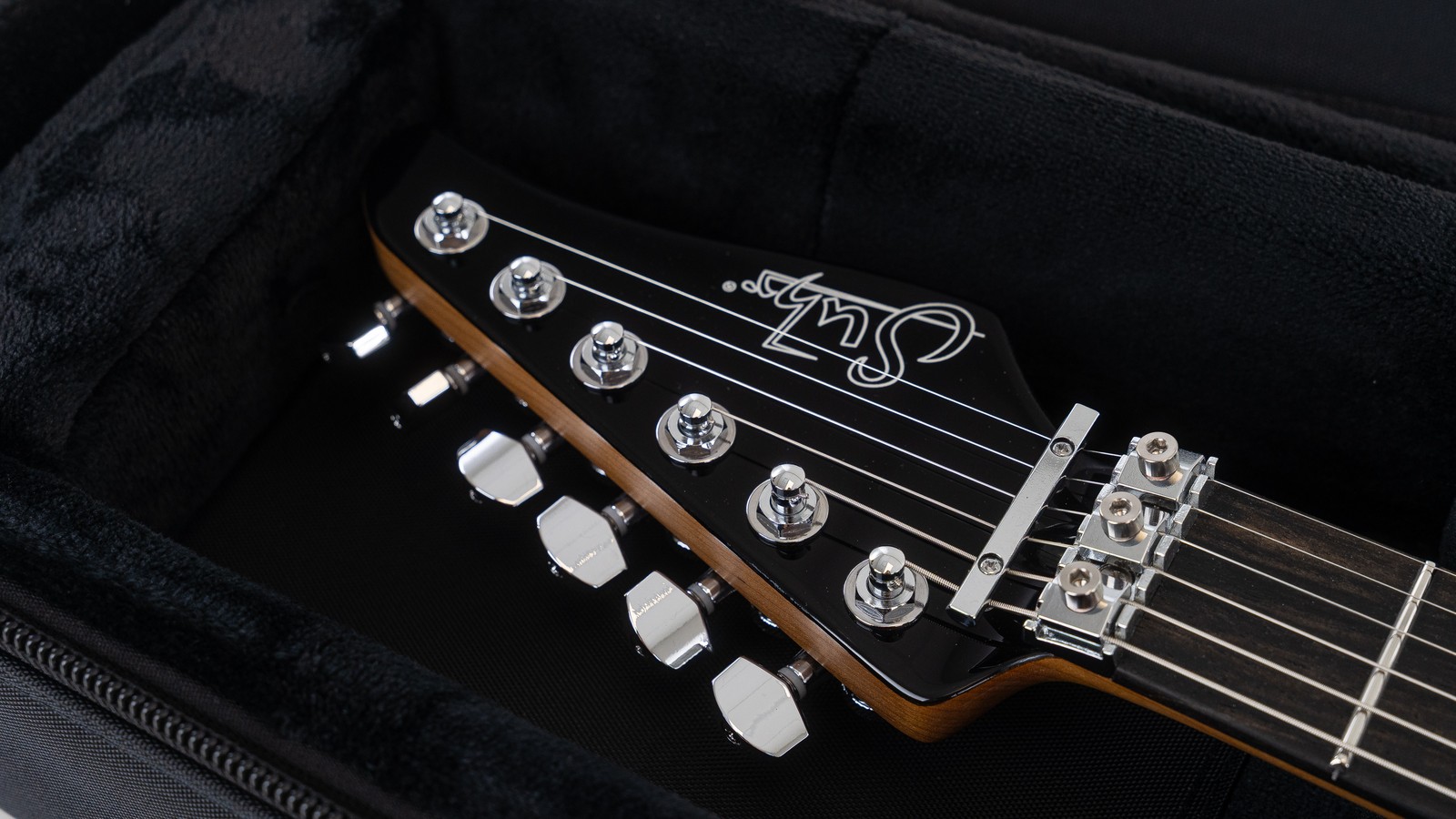 Suhr Pete Thorn Signature Standard HSS Electric Guitar, Graphite Metallic