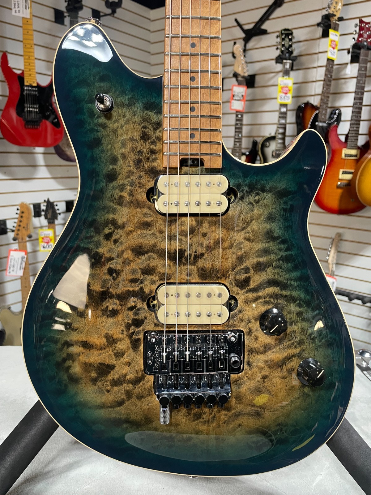 Wolfgang Special QM Electric Guitar – Indigo Burst #72M GET PLEK’D!