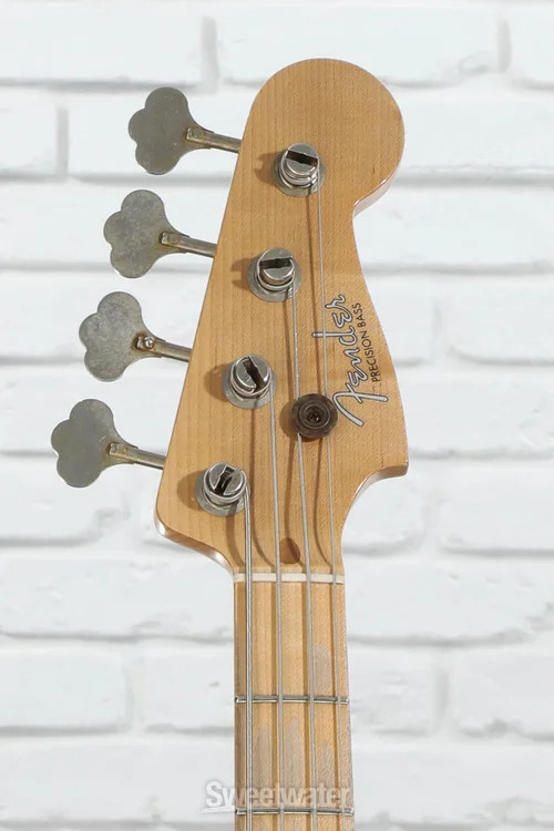 Fender Custom Shop 1958 Precision Bass Relic – Aged Chocolate 3-color Sunburst