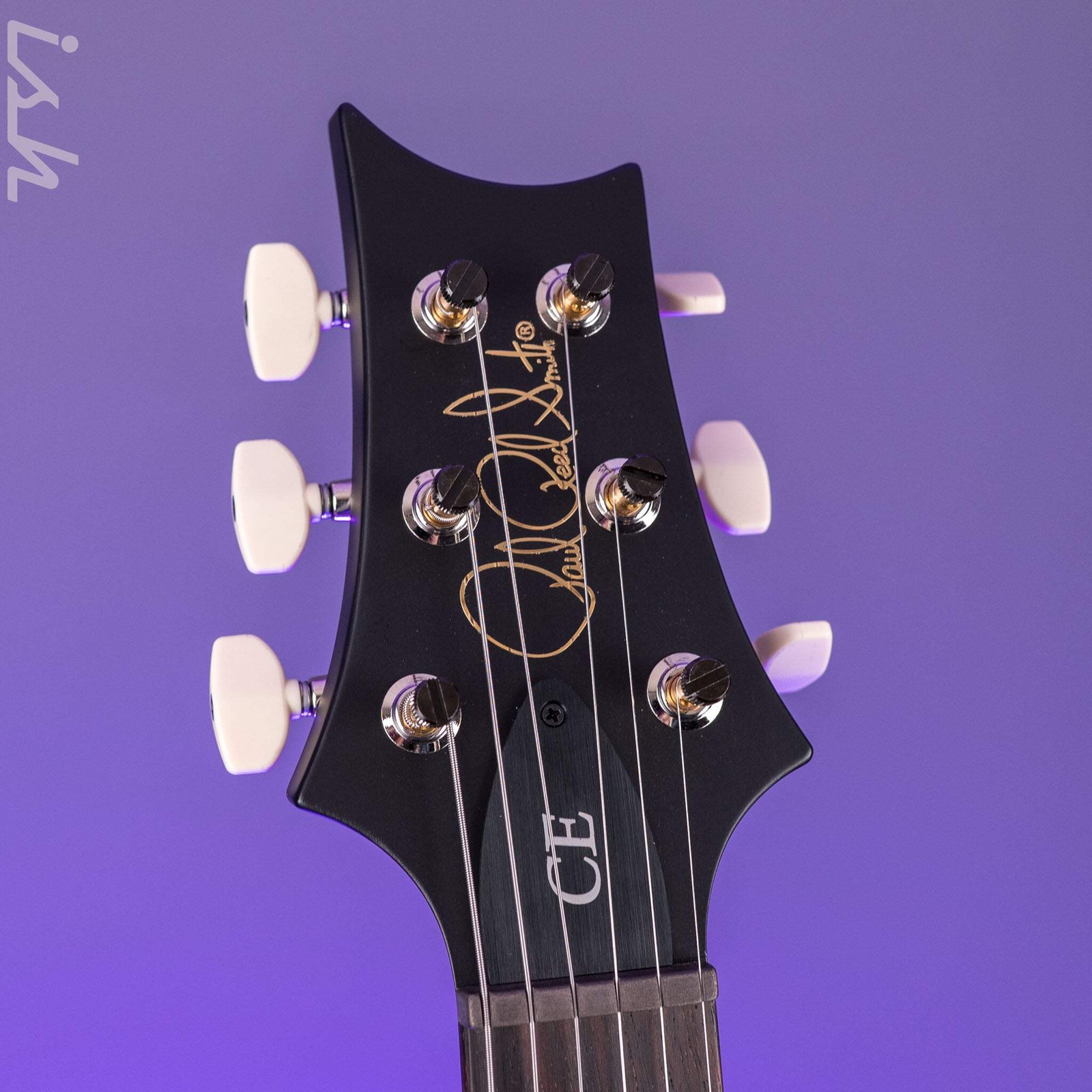 PRS CE 24 Black Macha Green Crackle