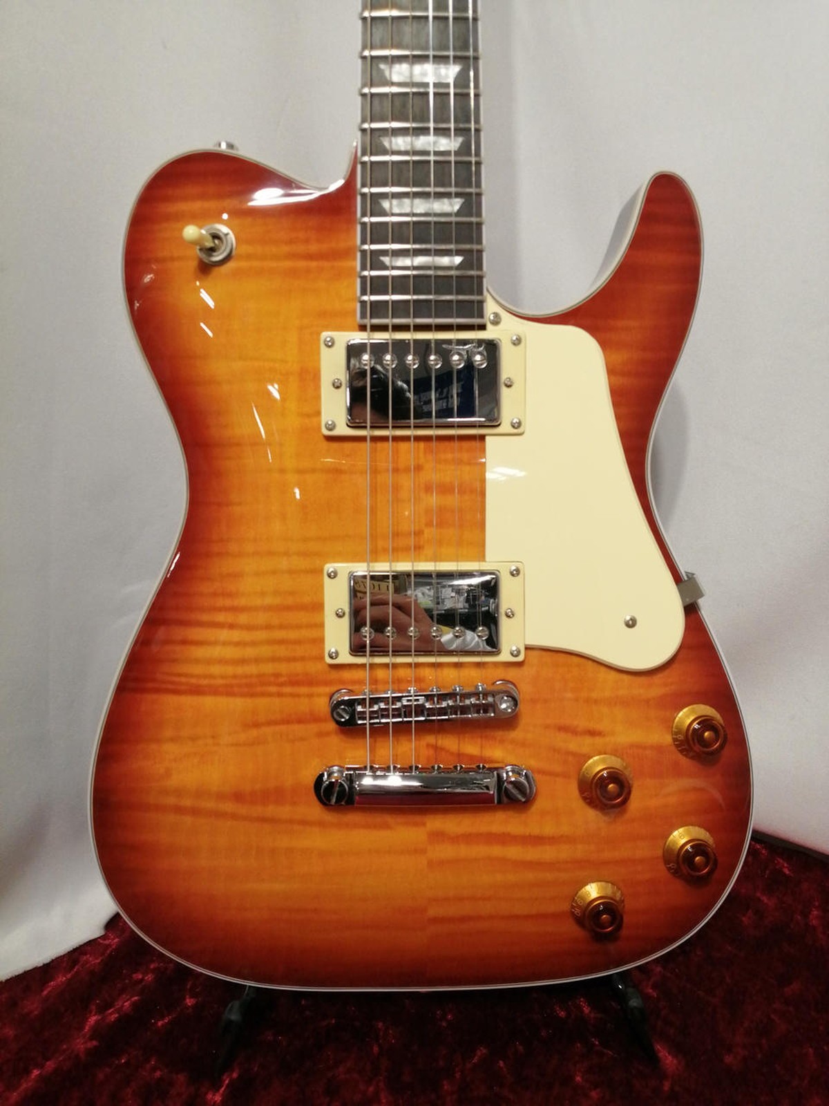 BACCHUS BARON-FM HB Used Nato body Maple neck Rosewood fingerboard w/Soft case