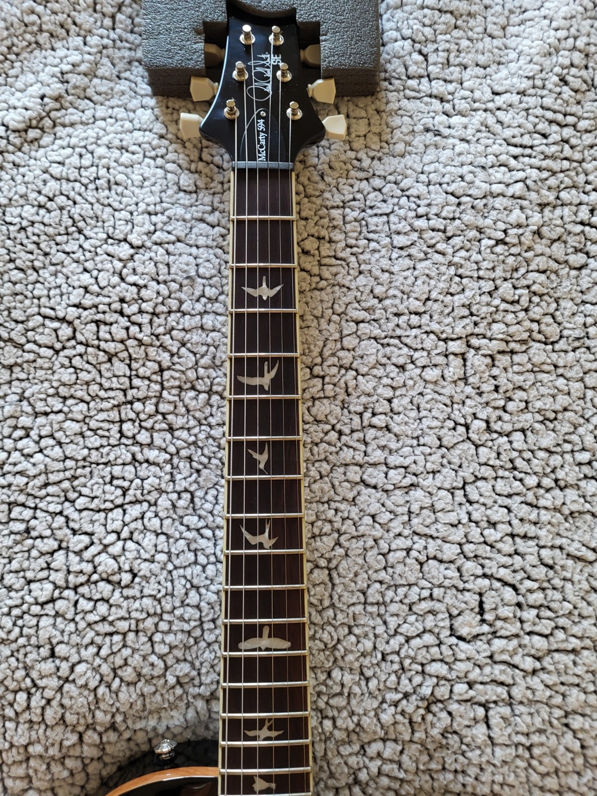 PRS SE McCarty 594 Singlecut Electric Guitar – Dark Cherry Sunburst Fender Amp
