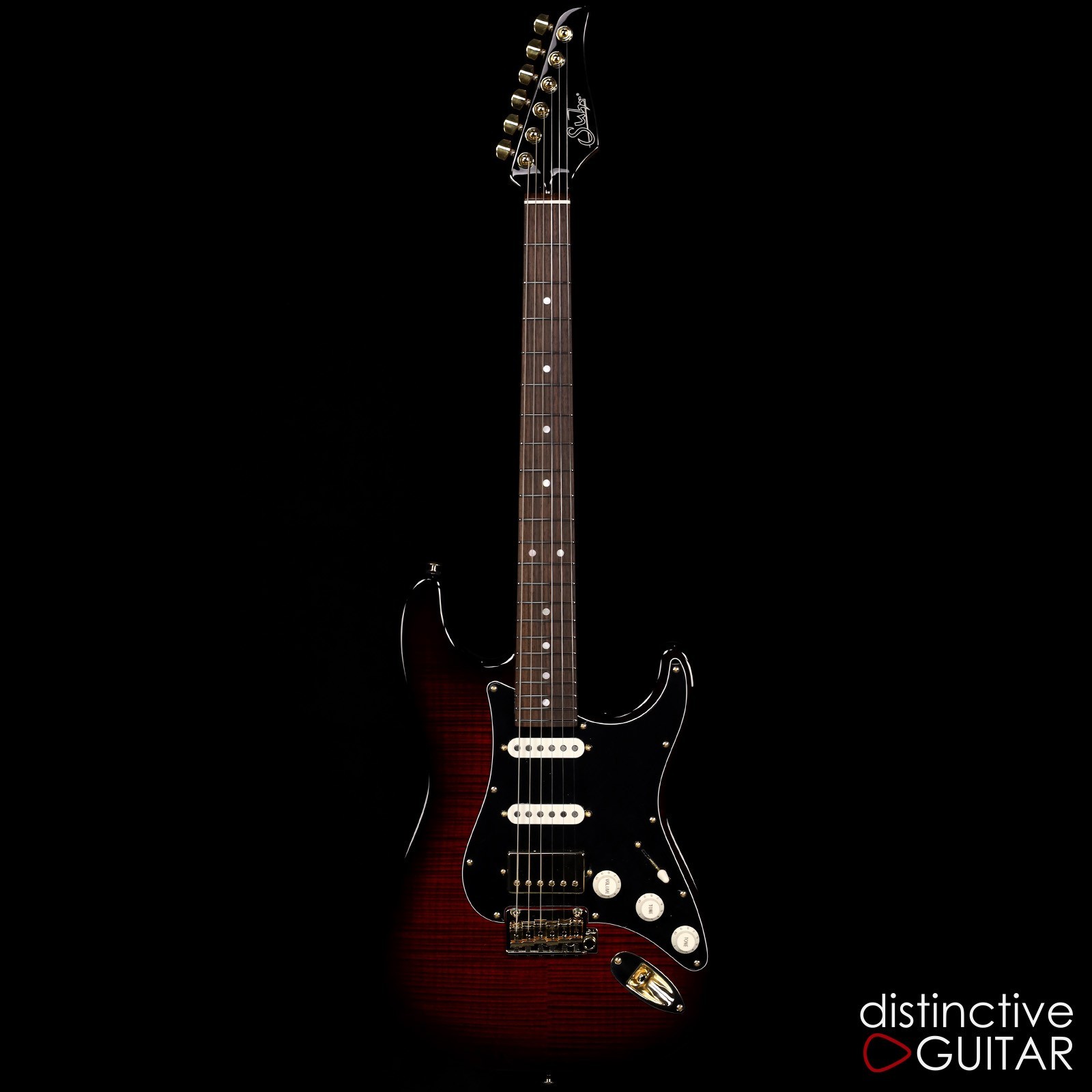 SUHR CLASSIC S CUSTOM – CHILI PEPPER RED BURST