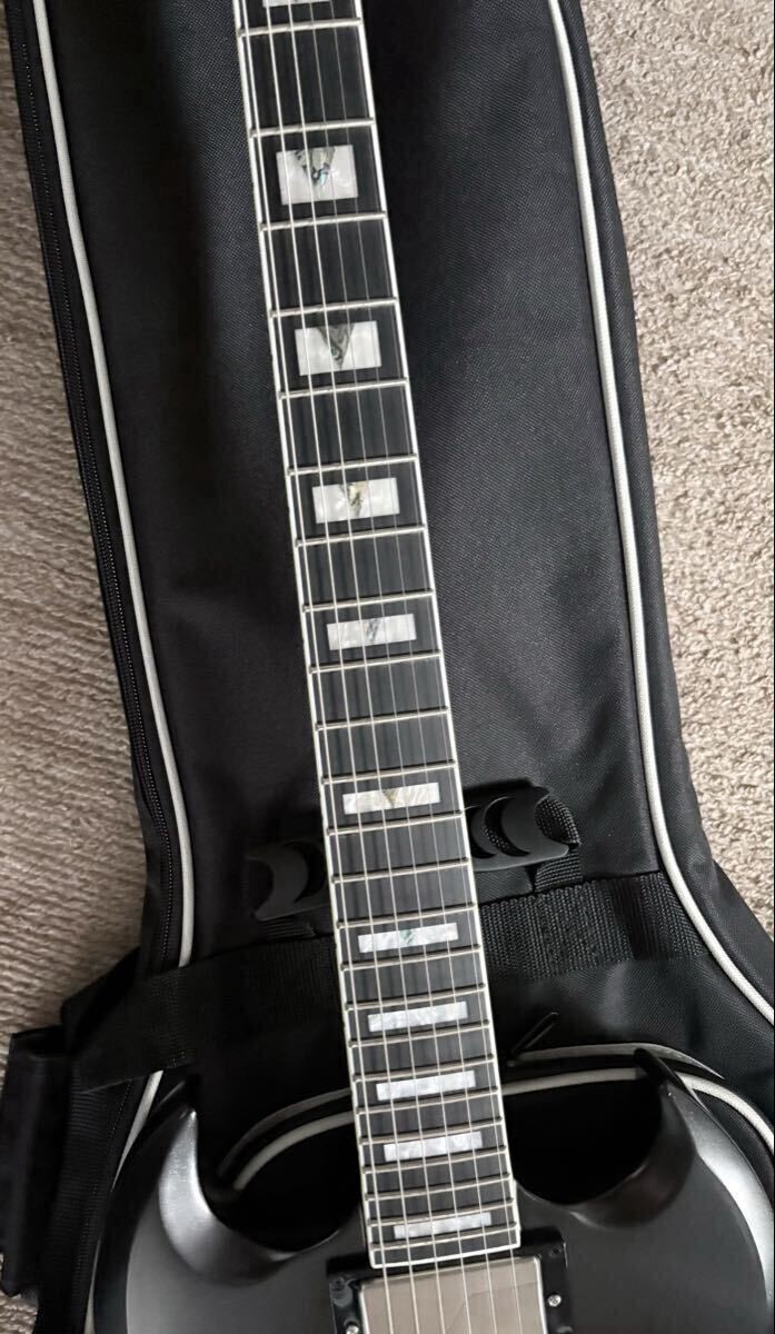 Epiphone Sg Electric Guitar Prophecy Aged Jet Black Metallic