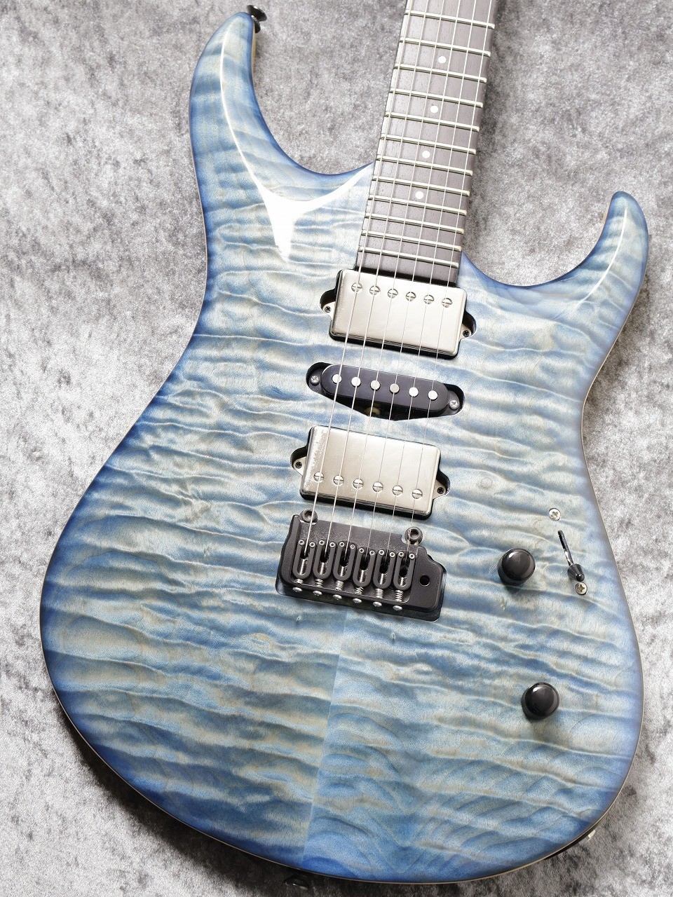 Koca Guitars Custom Order Light Dc Carved 5A Quilt Maple Top/Ash 1P Safe deliver