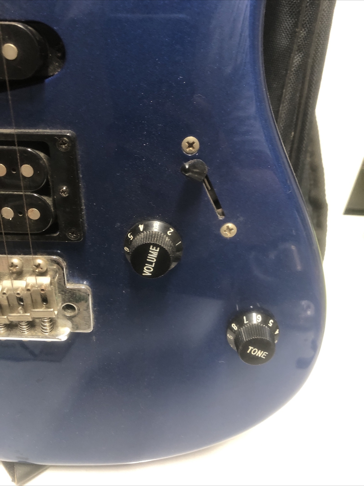 Rare Blue Yamaha RGS-121 Electric Guitar W/ Bag