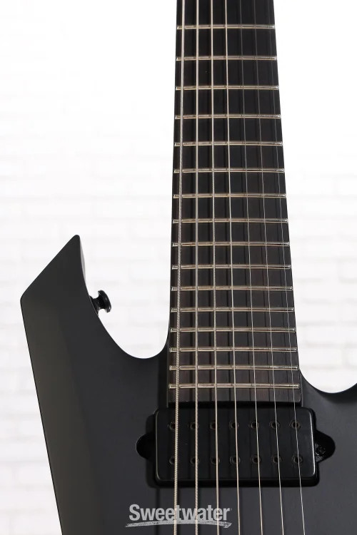 Ibanez Iron Label Xiphos 7-string – Black Flat