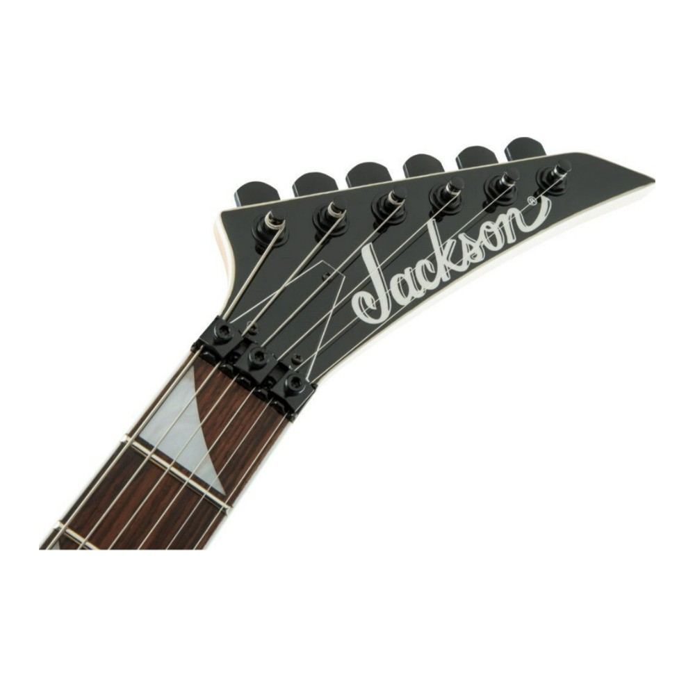 Jackson JS Series King V JS32 6 String White with Black Bevels Electric Guitar