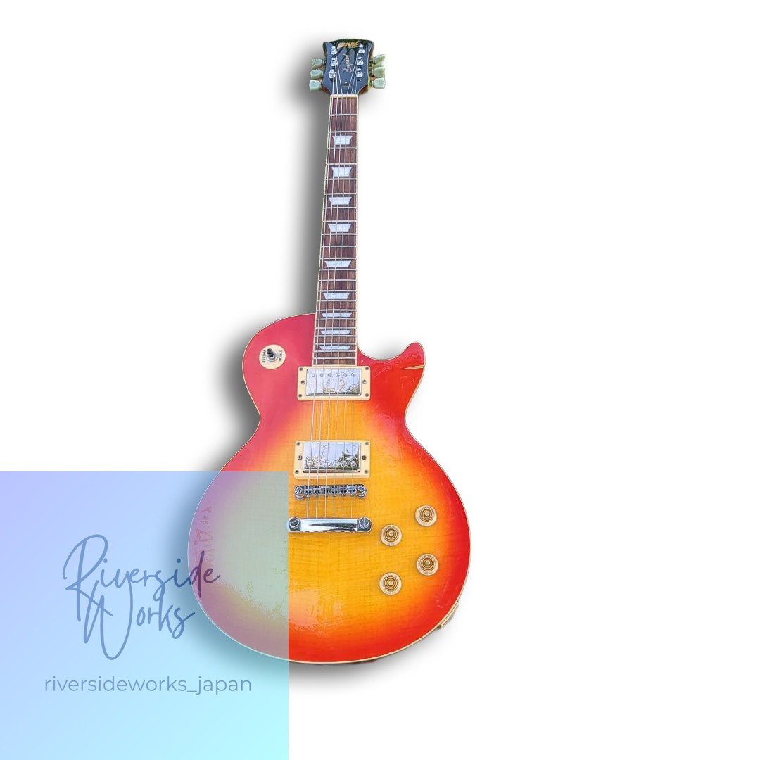 Bitz Leopard Electric Guitar Sunburst Body Only