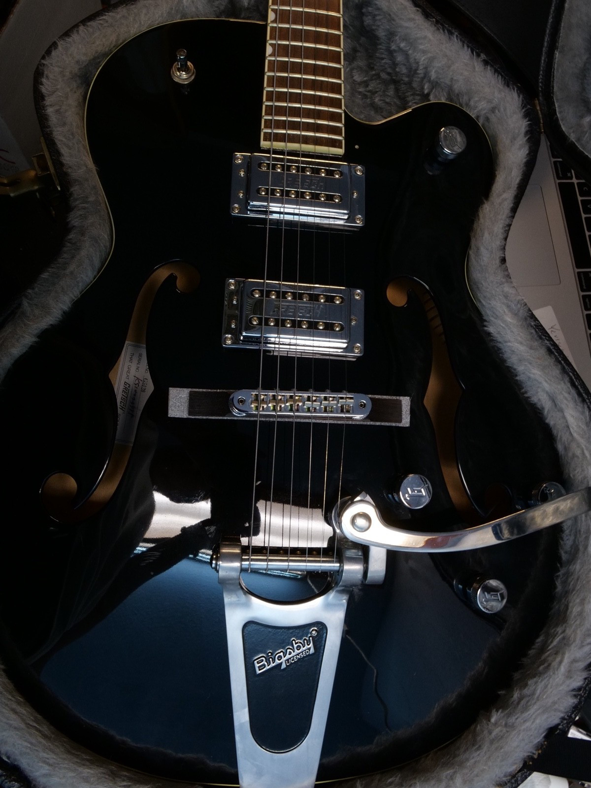 Gretsch G5120 Electromatic Black Guitar with Bigsby Made in Korea
