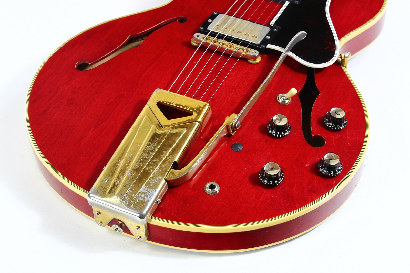 1961 Gibson ES-355 TDSV Cherry 2 PAF Humbuckers Vintage Guitar | Original Case