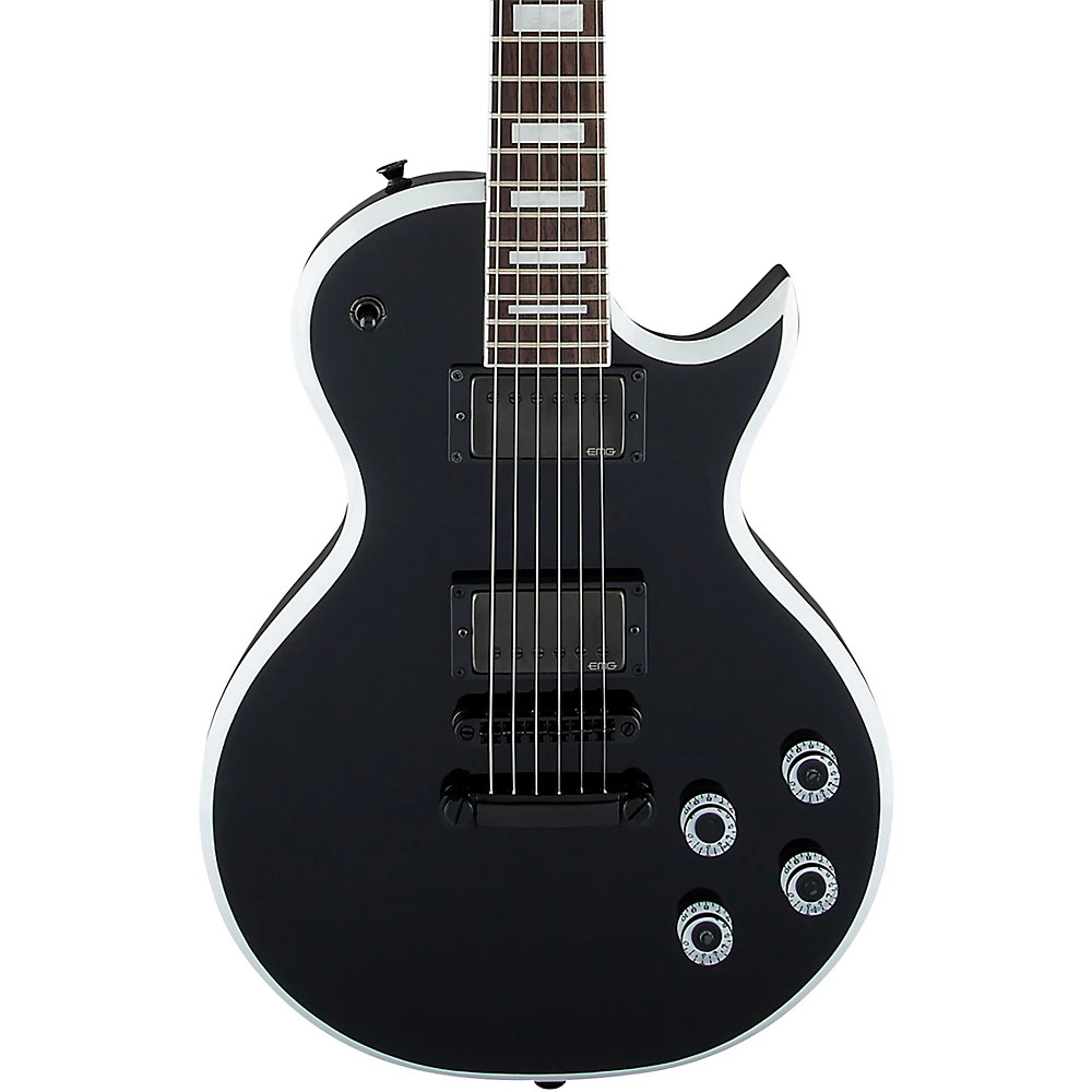 Jackson X Series Marty Friedman MF-1 Electric Guitar Black With White Bevel