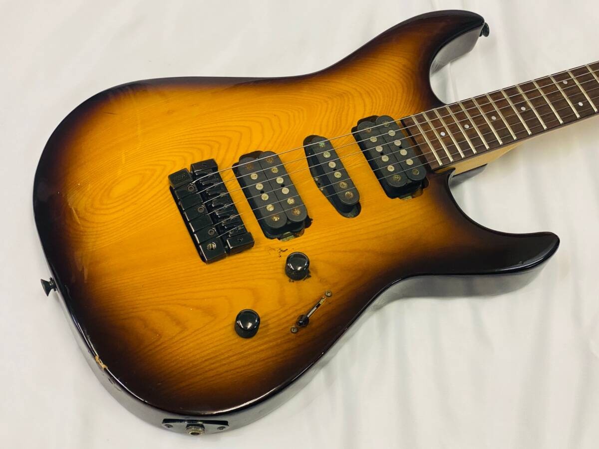 Electric Guitar Fernandes FR-75T 1990 Sunburst HSH Tremolo MIJ Japan