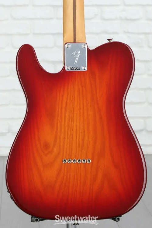 Fender Player II Telecaster Electric Guitar – Aged Cherry Burst with Rosewood