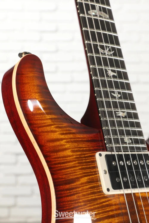 PRS Custom 24 “Floyd” 10-Top Electric Guitar – Dark Cherry Sunburst