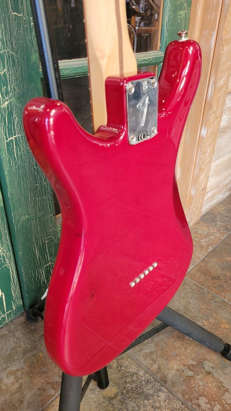 Fender Player Lead II Electric Guitar in Crimson Red Transparent