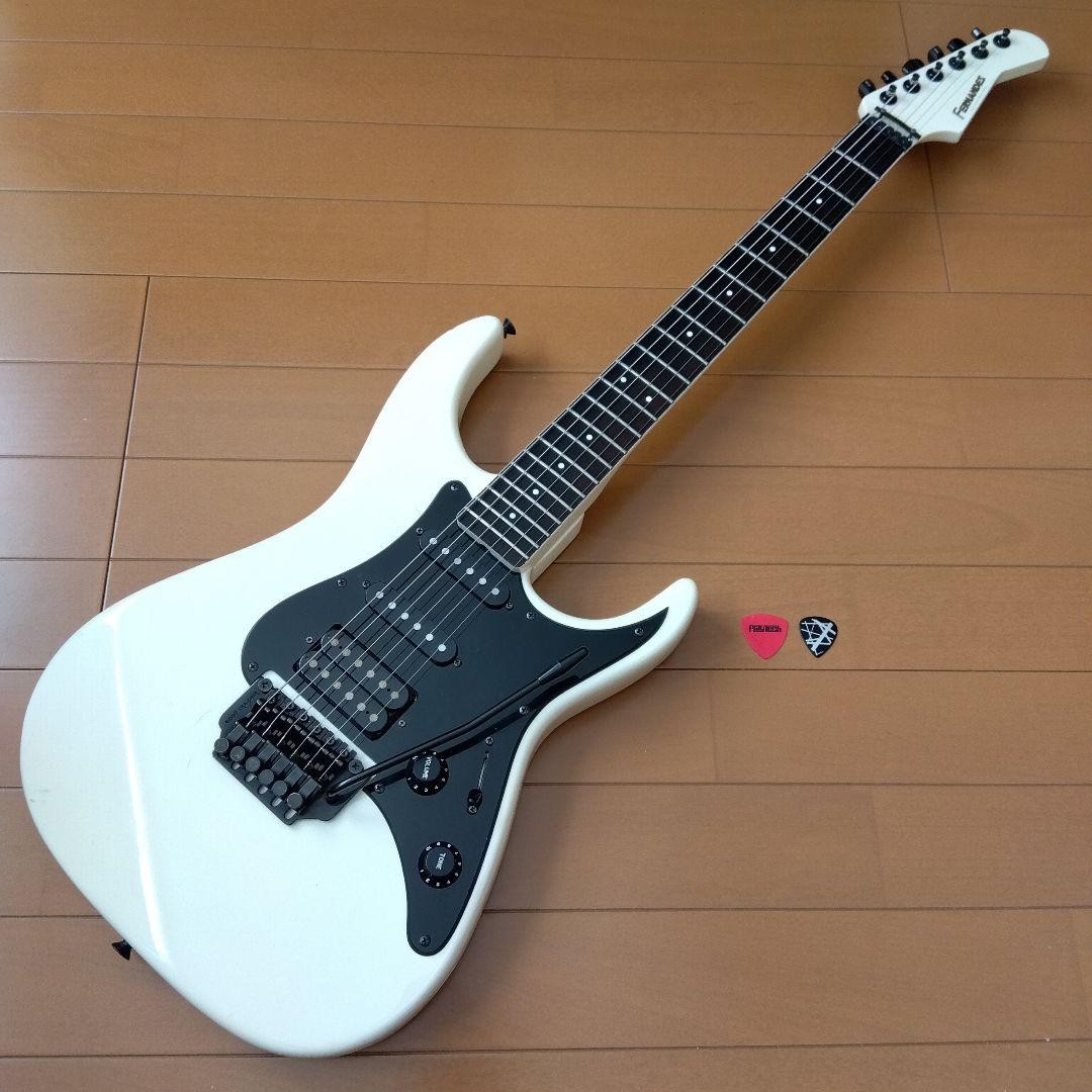 80 Short Scale Electric Guitar Revolver Fernandes FR White Safe packing!