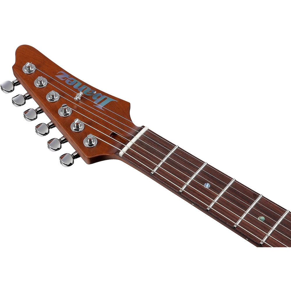 Ibanez Tom Quayle Signature 6str Electric Guitar Charcoal Black Burst Flat