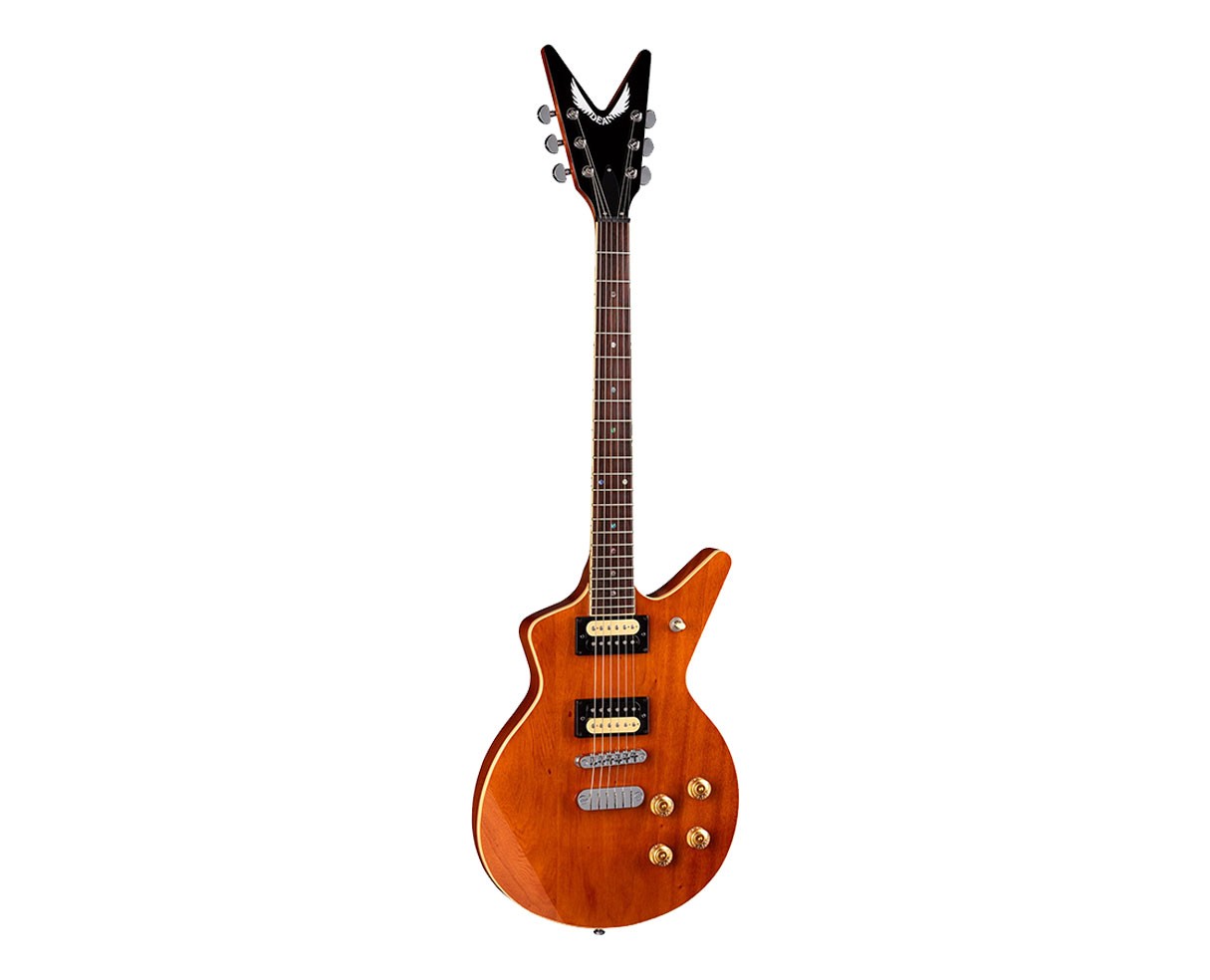 Dean Cadillac 1980 Electric Guitar – Gloss Natural Mahogany