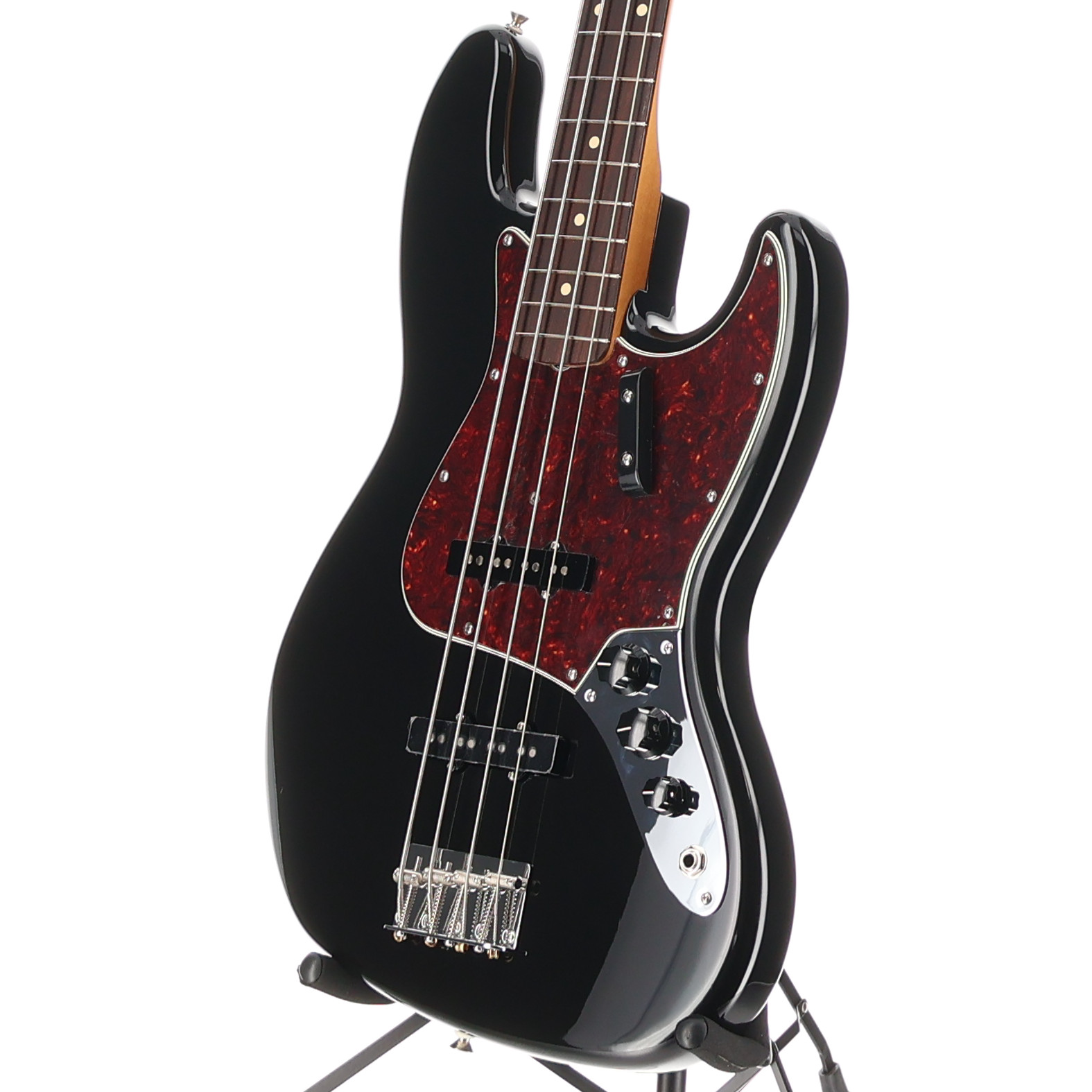 Fender Vintera II ’60s Jazz Bass, Black, Professional Setup (S6) (76496)