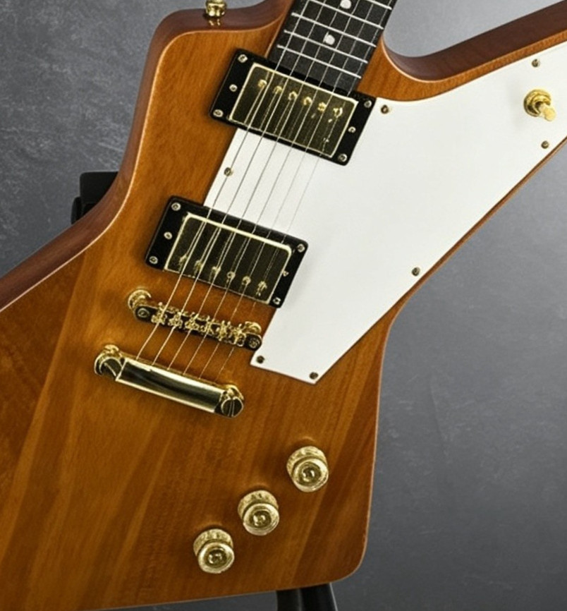 US Warehouse Yellow Electric Guitar Rosewood Fingerboard Gold Hardware