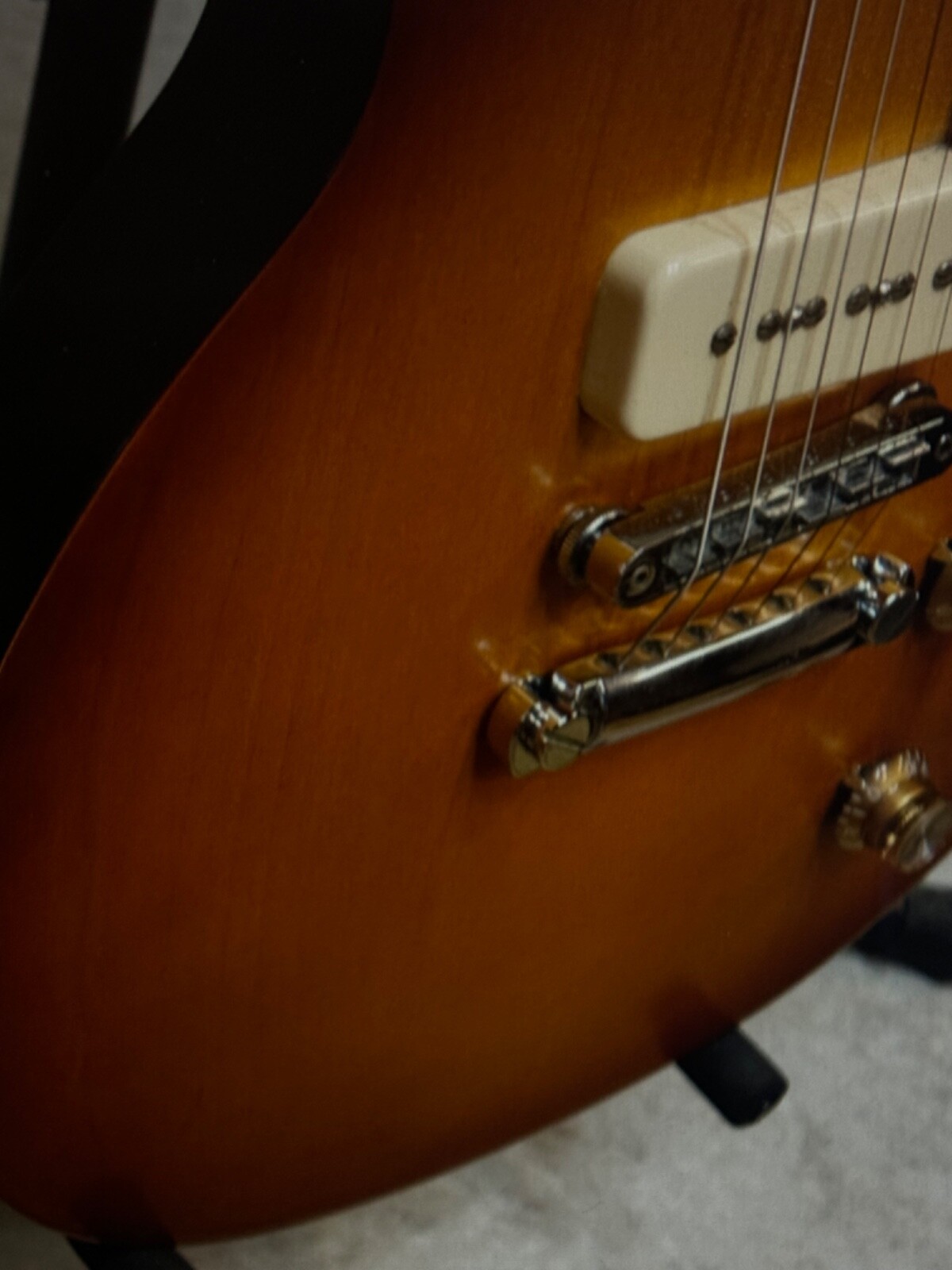 Electric guitar Gibson Les Paul 60’s Tribute P-90, USA, 2016, Honeyburst color,