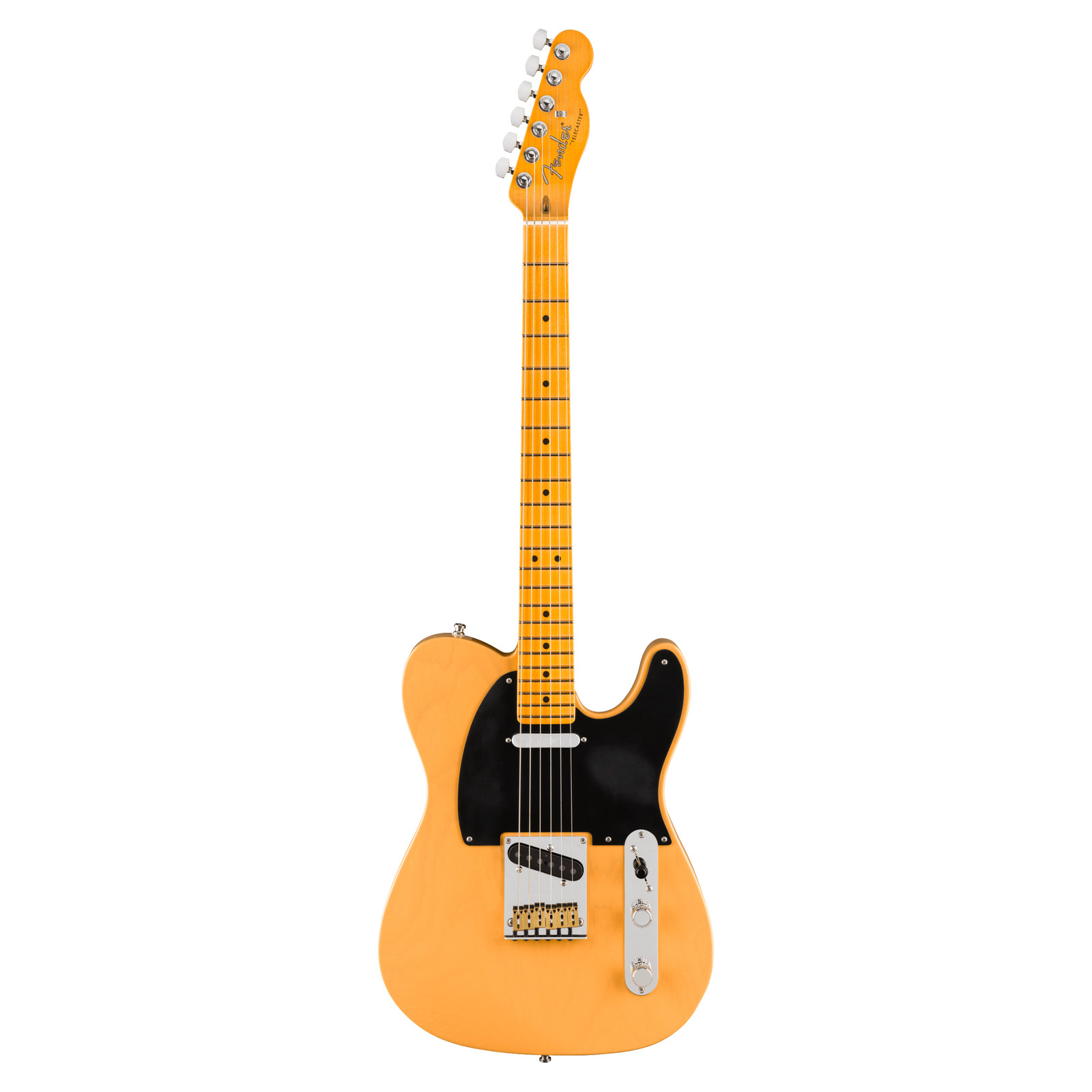 Fender American Ultra Luxe ’50s Telecaster – Butterscotch Blonde w/Maple FB