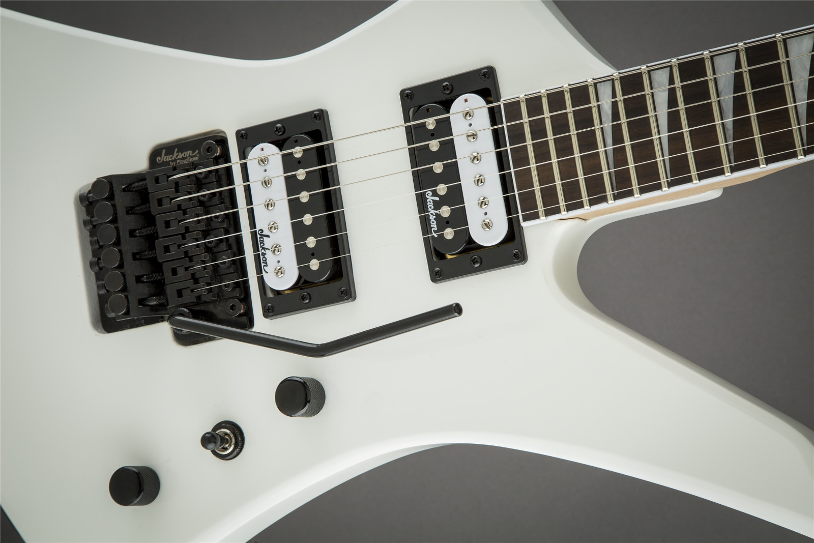 Jackson JS32 KE Kelly Snow White Electric Guitar, Amaranth Fingerboard