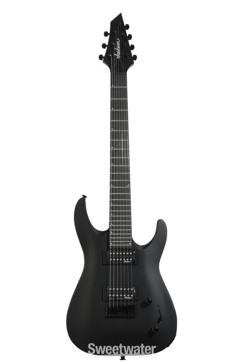 Jackson JS22-7 Dinky 7-string Electric Guitar – Satin Black