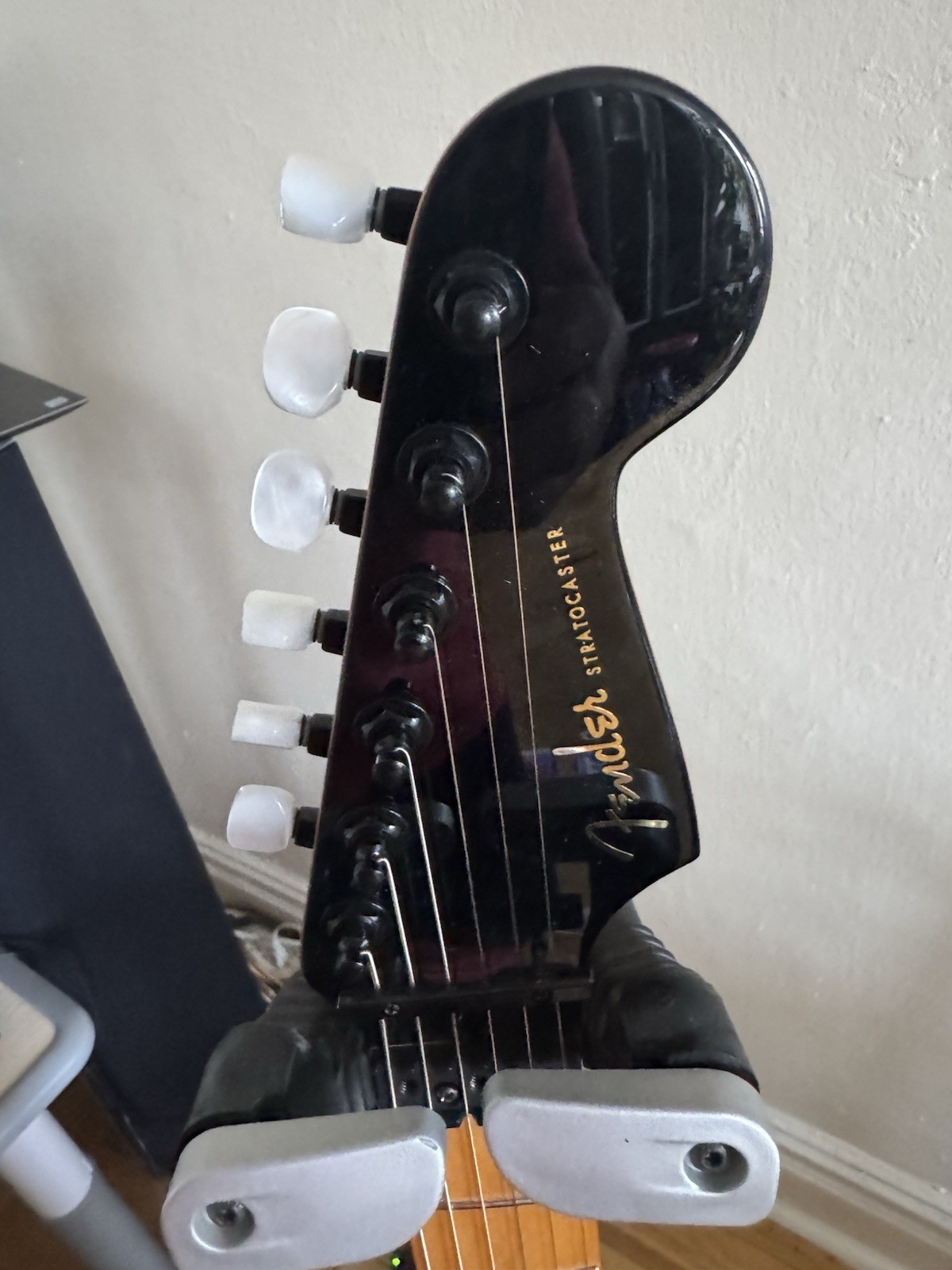 Fender Ultra Stratocaster (Partcaster) Black Headstock Neck MIM Body