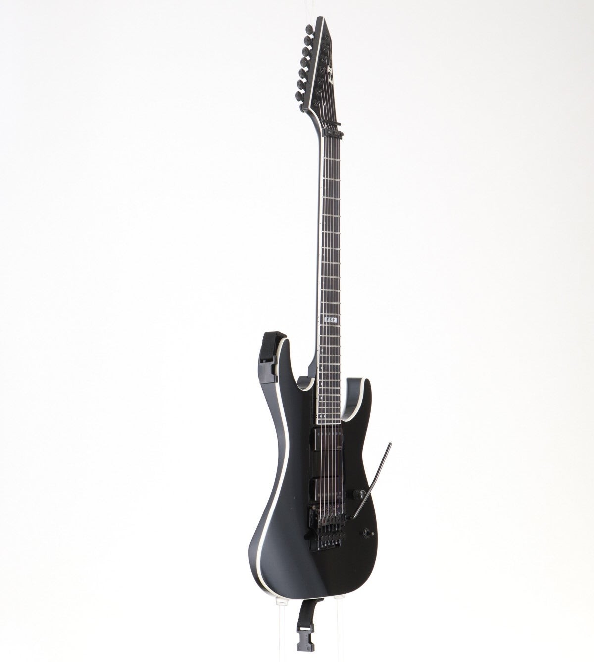 E-II ESP M-II SEVEN Black 7 String EMG 57-7H 66-7H Floyd Rose Gig Bag Japan