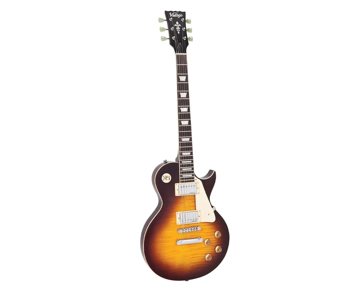 Vintage ReIssued Series V100 ‘Flame Top’ – Flamed Ice Tea