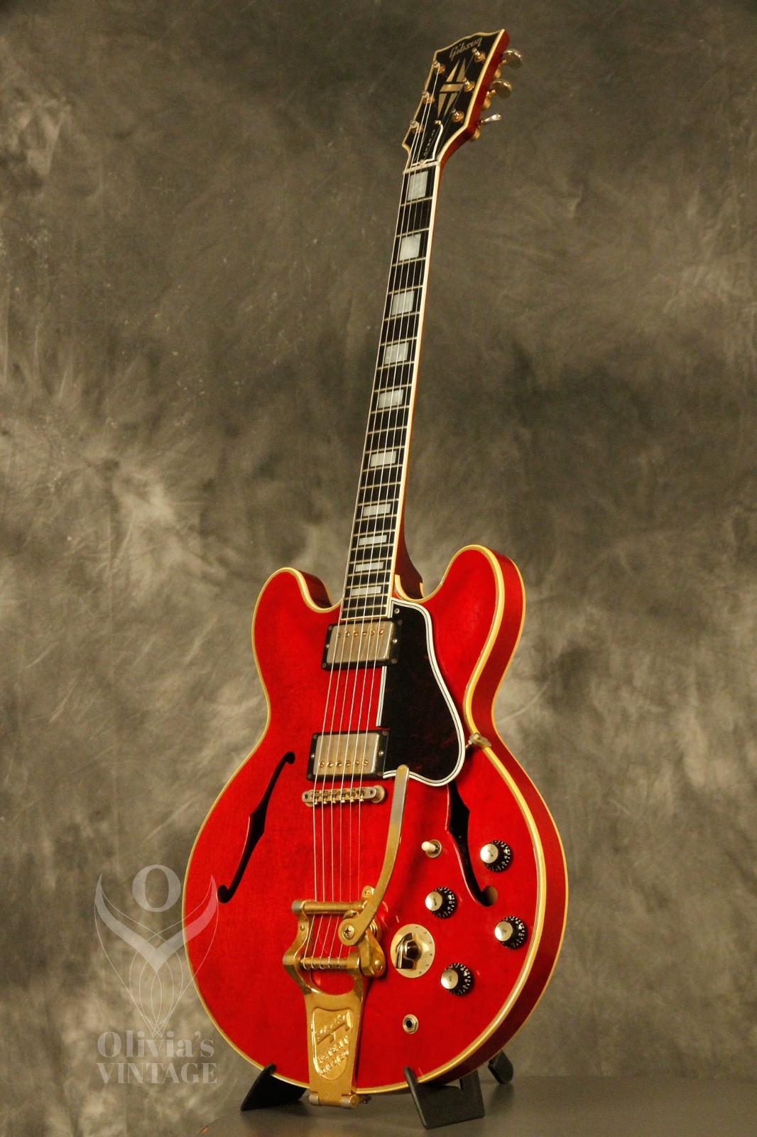 1961 Gibson ES-355 Stereo Varitone Cherry w/ ’70’s T-top pickups