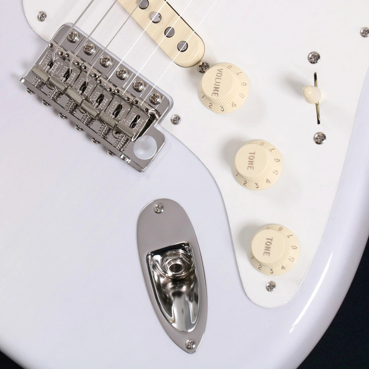 Fender Eric Johnson Stratocaster in White Blonde Maple Serial Number: EJ23959